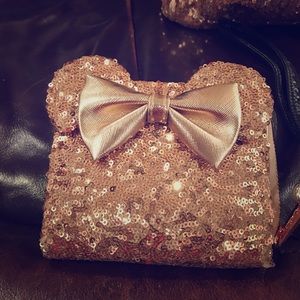 Official Disney Gold Sparkle wallet